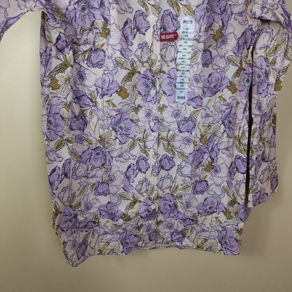 Duluth Wrinklefighter Tunic in Pink Floral Size L - Picture 3 of 9